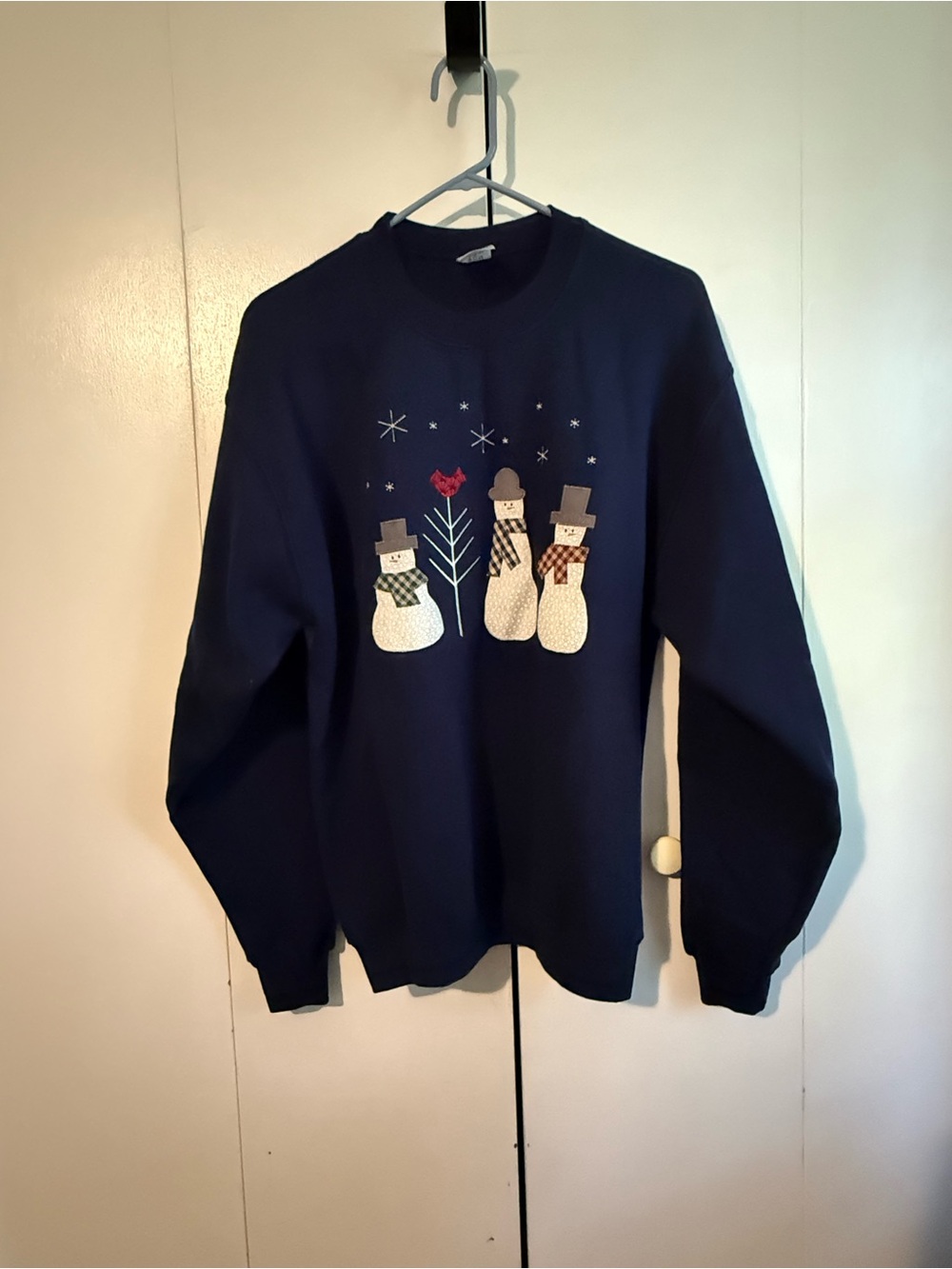 Folk Style Snowman Sweatshirt